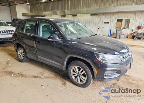 2013 Volkswagen Tiguan from USA, damaged, VIN WVGAV7AX9DW548801